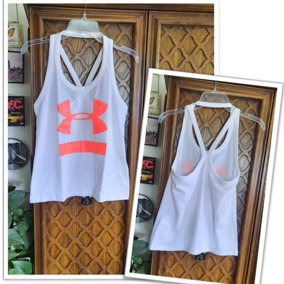 Under Armour | Women's Gel Logo Racerback Tank Top Style#1320634 - Size S - Picture 1 of 15
